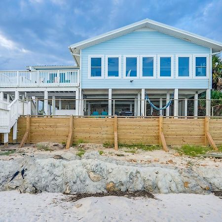 Alligator Point Beachfront Home With Private Hot Tub Sun N Sand Beaches Exterior photo