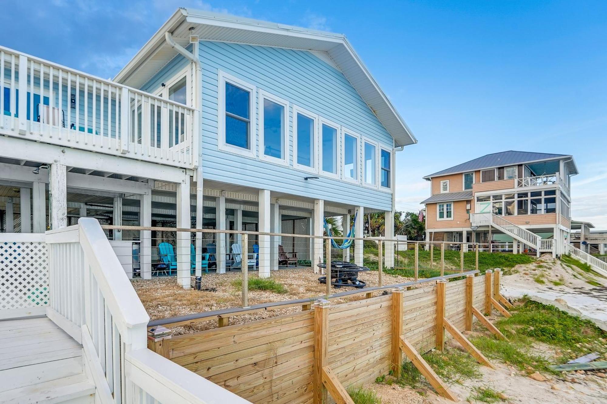 Alligator Point Beachfront Home With Private Hot Tub Sun N Sand Beaches Exterior photo